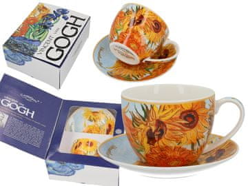 Šalica i tanjurić - V. Van Gogh. Suncokreti (CARMANI)