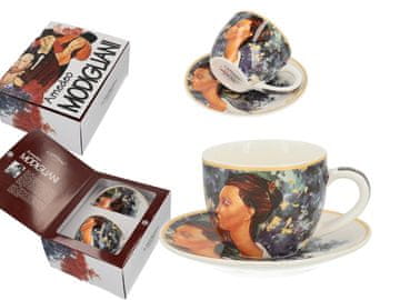 Carmani, šalica i tanjurić za espresso A. MODIGLIANI