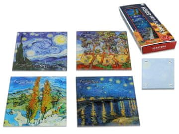 Set od 4 staklena podmetača - V. van Gogh (CARMANI)