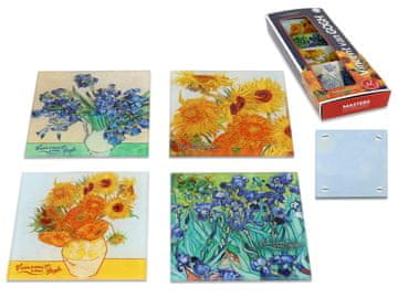 Set od 4 staklena podmetača - V. van Gogh (CARMANI)