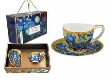 Carmani, šalica za espresso t. Mini Vanessa 90ml - VAN GOGH/Irisi