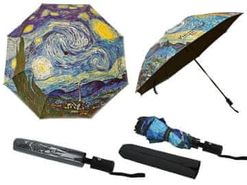 Carmani Automatski sklopivi kišobran - V. van Gogh, Zvjezdana noć (ukras na vrhu) ()