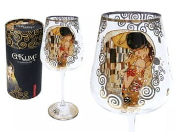 Carmani, čaša za vino - GUSTAV KLIMT/Poljubac, poljubac
