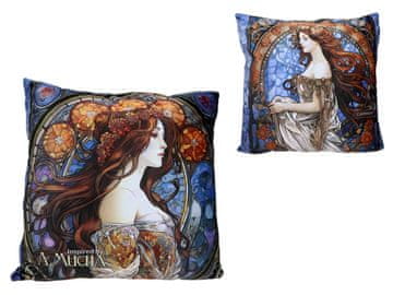 Carmani, jastuk s punjenjem/patentnim zatvaračem - ALFONS MUCHA
