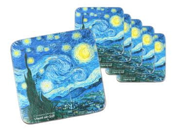 Carmani, set od 6 podmetača od pluta - VAN GOGH/Zvjezdana noć