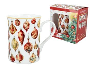 Carmani, božićna šalica 360ml t. Classic - SRETAN BOŽIĆ/Božićne kuglice