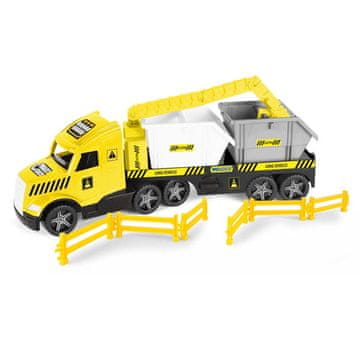 Wader Magic Truck Technic kamion za vuču s kontejnerima