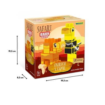 Dječje kocke Safari Noj i deva 41504
