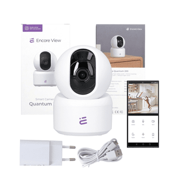 Nova Quantum 200 pametna kućna kamera WiFi PTZ 4Mpx SHD 3x zum IR noćni vid USB-C