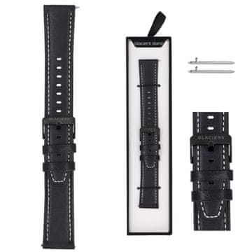 Novi Classic kožni crni remen za pametni sat 22 mm