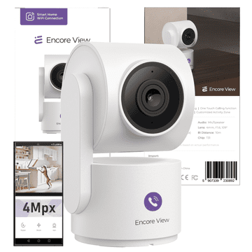 Nova WiFi PTZ 4Mpx FHD 3x Zoom pametna kućna kamera IR noćni vid USB-C Eagle