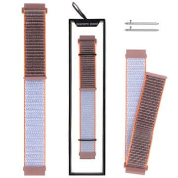 Novi Grip Strap najlonski Mountain Shadow pametni sat remen smeđe-sivi 22 mm