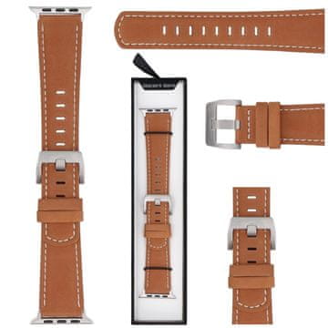 Novi Classic Leather Brown remen za pametni sat namijenjen Apple Watchu 42/44/45/49 mm