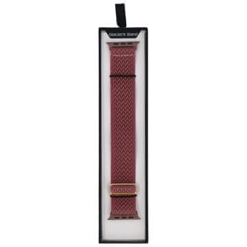 Novi pleteni SlideLock remen boje prašnjavo ljubičaste za Apple Watch 42/44/45/49 mm Heather