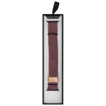 Novi pleteni magnetski kopčani vintage ljubičasti remen za Apple Watch 38/40/41 mm
