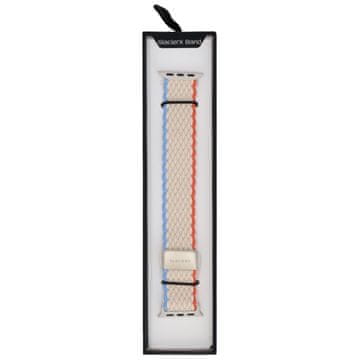 Novi pleteni magnetski remen s kopčom u tropskoj krem boji za Apple Watch 38/40/41 mm krem boje