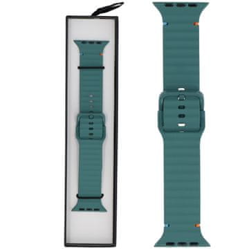 silikonski remenčić za pametni sat s kopčom u pastelno tirkiznoj boji za Apple Watch 42/44/45/49 mm tirkizna