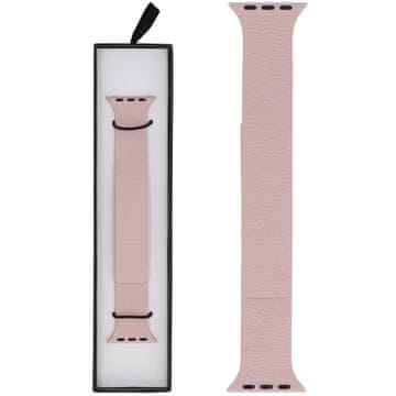 silikonski magnetski remen za pametni sat glatke teksture u prašnjavo ružičastoj boji za Apple Watch 38/40/41 mm ružičaste boje