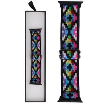 Novi najlonski remen od Nomad Threadsa za Pixel Bloom pametni sat za Apple Watch 38/40/41 mm, višebojni