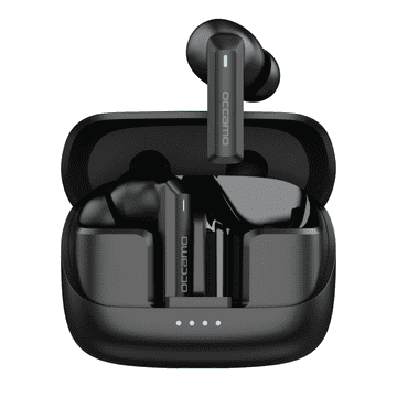 Nove Drops Pro ANC AI prevođenje Bluetooth slušalica torbica za punjenje BT 6.0 način rada za igranje crne boje