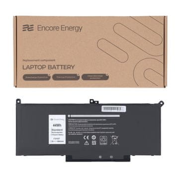 Nova baterija za Dell Latitude 7280 7290 7380 7390 7480 7490 44Wh 7.6V 5800mAh F3YGT