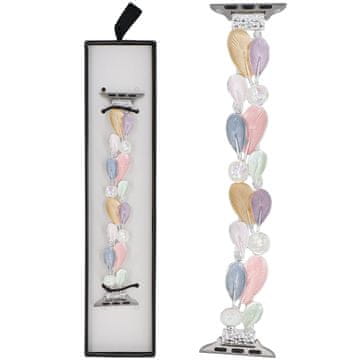 Nova Gleam Feather Stretch narukvica Sweet Candy za Apple Watch 38/40/41mm Pastel
