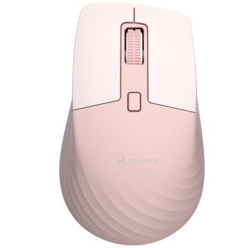 Novi THALASSA bežični uredski miš Bluetooth 2.4 GHz 1600DPI ružičasti