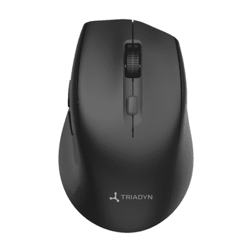 Novi NESO 2.4GHz 1600DPI bežični uredski miš crne boje