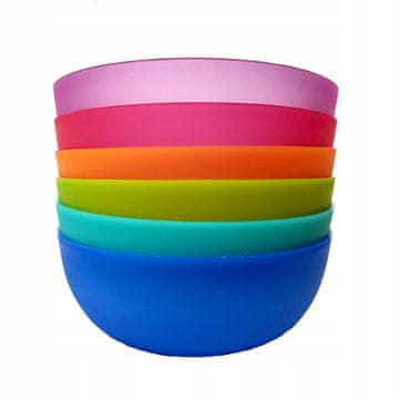 Set od 6 plastičnih zdjelica 350 ml S POTVRDOM KVALITETE zdjelice zdjelice