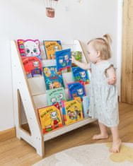 B.U. Montessori knjižnica za djecu MAXI bijela