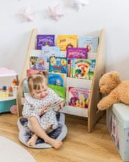 B.U. Montessori dječja knjižnica MAXI hrast/bijela