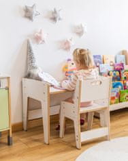 B.U. Set stola i stolica koji raste s vašim djetetom, bijeli