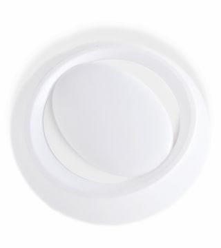 FKL LED stropna lampa 42cm 24W srebrna hladna boja svjetla XD-R24