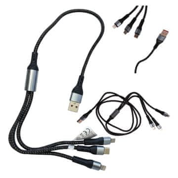 DEMOLITION 3-u-1 USB kabel