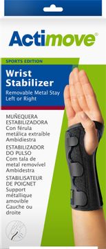 ACTIMOVE SE ortoza za stabilizaciju ručnog zgloba s udlagom lijeva ili desna veličina L/XL crna (7572933) (k=12)