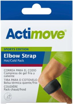 ACTIMOVE SE potpora za lakat s gel kompresom, podesiva veličina. Univerzalna crna (7574230) (k=12)