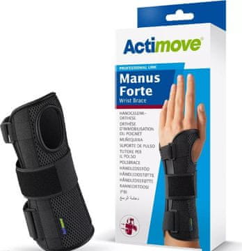 ACTIMOVE PRO Manus Forte ortoza za zglob veličine XS (desna) crna (7348201) (k=12)