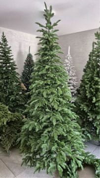 Ekskluzivna umjetna božićna jelka 100% PE 2D zelena Premium 160 cm