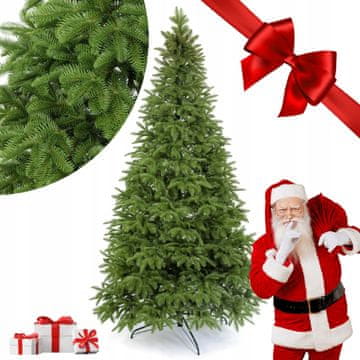 Umjetno božićno drvce 100% PE Olive Glow 2D 180 cm svijetlo zeleno poput jele