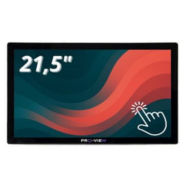 21,5" Full HD, ugrađeni, kapacitivni industrijski monitor osjetljiv na dodir s VESA nosačem, metalnim kućištem i HDMI-jem. Model M2150-COF-HV