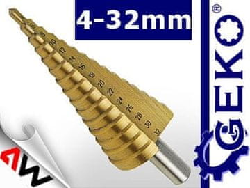 GEKO Konusno svrdlo 4-32 mm /