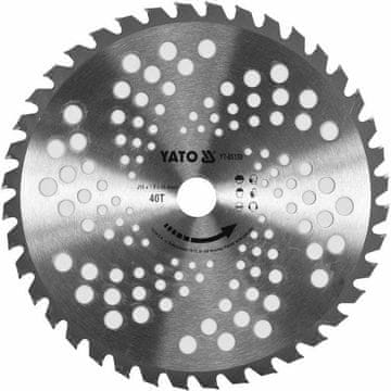 TOYA Yato nož za trimer / TCT disk za trimere 255 mm 25,4 mm