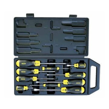 Stanley 10-dijelni odvijači s jastučastim hvatištem /PL+PH/
