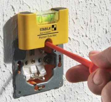 Stabila džepna električna libela