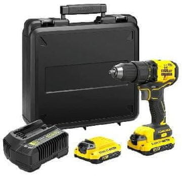Stanley V20 odvijač SFMCD710D2K 60Nm 2x2.0Ah kutija