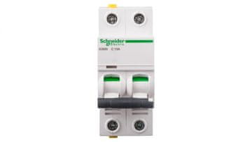 Schneider Automatski osigurač 2P C 10A 6kA AC iC60N-C10-2 Acti9 A9F04210