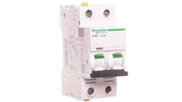 Schneider Automatski osigurač 2P D 16A 6kA AC iC60N-D16-2 Acti9 A9F05216