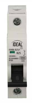 Kanlux Automatski osigurač 1P B 25A 6kA AC KMB6-B25/1 VDE 23147