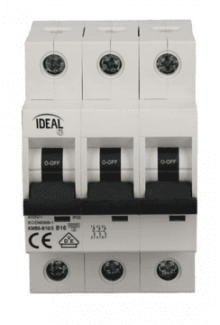 Kanlux Prekostrujna sklopka 3P B 16A 6kA AC KMB6-B16/3 VDE 23149