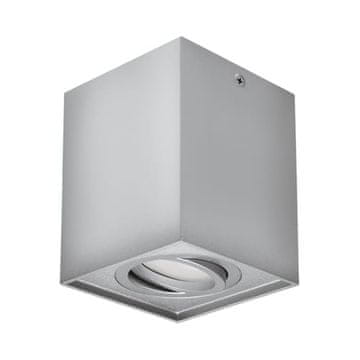 Ideus Kvadratna srebrna stropna svjetiljka 35W hary D GU10 03715